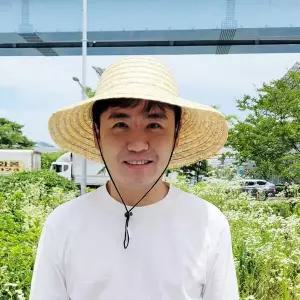 대형 밀짚모자(41-43cm)