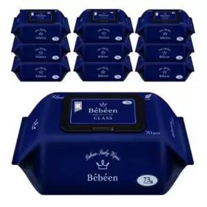 클래스 70매 10팩 엠보싱 유아용물티슈 전성분 안심 무자극 보습효과 아기 신생아 물티슈 필수템 선물