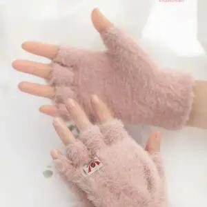 [하프클럽/]벙어리장갑 장갑 플랩 손가락 여성 트렌드