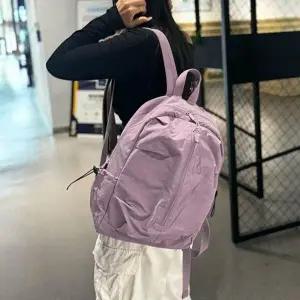 [하프클럽/]가방상점 학생 여자 노트북 캐주얼 퍼플 가방 여행 직장인 백팩