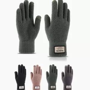 [하프클럽/]기모 겨울 니트 터치 장갑 남성 스포츠 방한