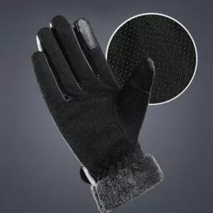 [하프클럽/]가죽 스마트폰 터치 장갑 방한 패션