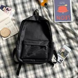 [하프클럽/]가방상점 데일리 심플 무지 학생 백팩