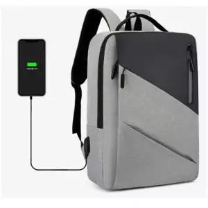 [하프클럽/]가방상점 충전 스퀘어 백팩 노트북 학생