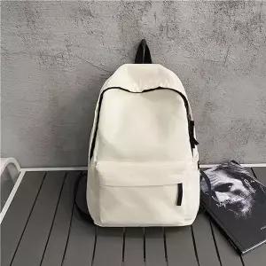 [하프클럽/]가방상점 무지 데일리 남녀공용 컬러 백팩 포켓 학생