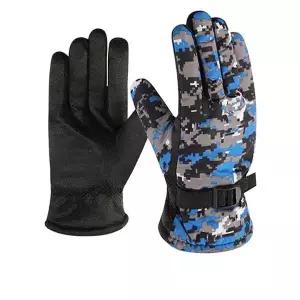 [하프클럽/]겨울 한파 방한 양털 기모 오토바이 남자 야외 장갑