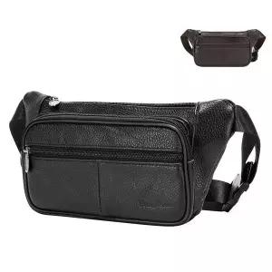 [하프클럽/]632 블루마운트 소가죽 슬링백 힙색 핸드폰가방