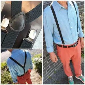 [하프클럽/]선물 남친 성인 멜빵 웨딩촬영 서스펜더 여자멜빵 웨