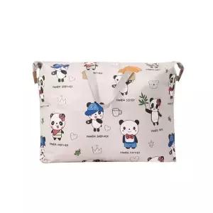 [하프클럽/]70x45 중 팬더 수납가방 이불 대형이불가방 물놀이가