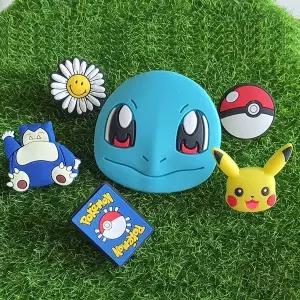 [하프클럽/]6P 파츠 신발악세사리 캐릭터 A세트 어린이선물 캐릭