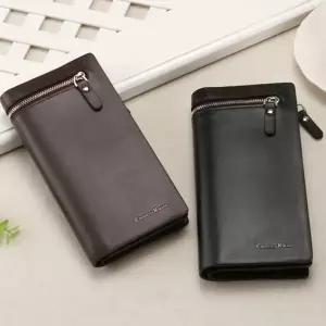 [하프클럽/]고등학생 대학생 지갑 중학생 블랙 수납많은 장지갑