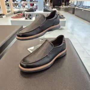 엘칸토 HC11 소가죽 남성화 초경량 세미케주얼 슬립온  Y0Y6U43F985