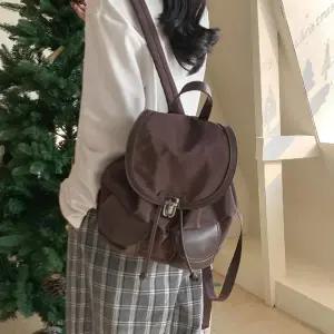 [하프클럽/]나일론 인조가죽 여성 백팩 미니백팩 데일리백팩