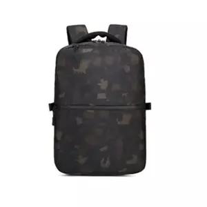 [하프클럽/]잠금장치 백팩 USB 노트북 하드케이스 가방 여행 카모