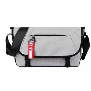 [하프클럽/]학생 중학생 어깨 가방 학생크로스백 메신저백 그레이