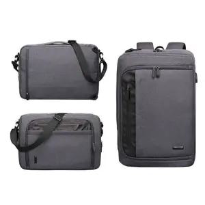 [하프클럽/]남자 백팩 여행 USB 스마트 크로스 가방 라이트그레이