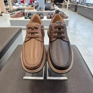 엘칸토 HC11 소가죽 남성화 초경량 세미정장 보트화  A6F2U53Y9F8537