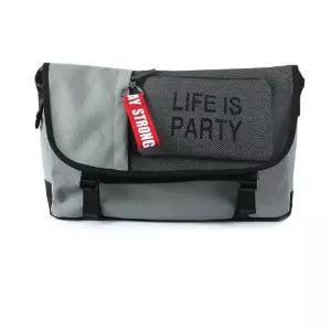 [하프클럽/]메신저백 학생 크로스백 보조 학원 가방 그레이