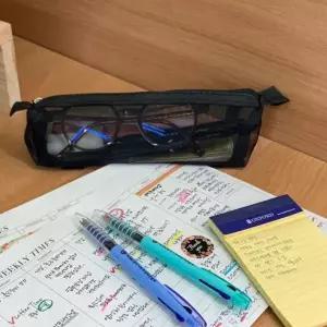 [하프클럽/]여행용 화장품 세면도구 파우치 블랙