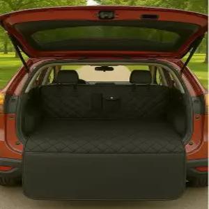 SUV용 피도젠 유니버설 카고 라이너 - 방수 개 트렁크 매트 미끄럼 방지 뒷좌석 보호대 카베드 커버 펫