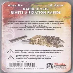 탠디 가죽 팩토리 3635 쉽게 할 수 있는 시리즈 래피드 리벳