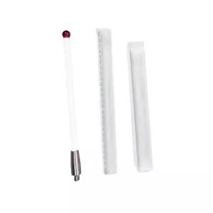 SNYFT CMM 터치 프로브 스타일러스 교체 세라믹 스템이 있는 M4 스레드 6mm 루비 볼 바늘 길이