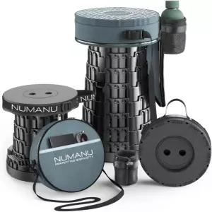 누마누 2026 업그레이드된 접이식 의자 및 3IN1 쿠션형 휴대용 가방 2.5-18인치 높이 조절 가능한 최대