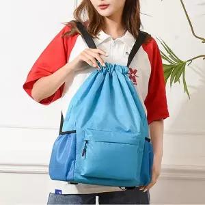 스트링 방수 수영 헬스 운동 여행 백팩 멀티 스포츠 가방 여행백팩