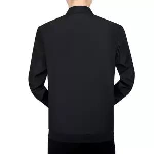 남성 깔끔한 가을 자켓 봄 비즈니스 캐주얼 차이나 중년 코트 상의 인기3