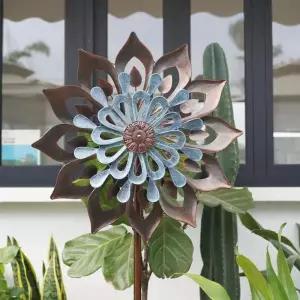 야외 정원 바람개비 블루 옥상 전원주택 데코 조경 대형