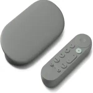 Google TV 스트리머 4K - 음성 검색 리모컨으로 빠른 스트리밍 엔터테인먼트 HDR로 영화 프로그램 라이브