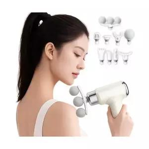 저소음 미니 3봉 마사지건 무선 휴대용 안마기 부모님 어버이날 효도 선물