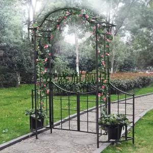 가든 아치 정원 장미 펜스 엔틱 예쁜 빈티지 대문 블랙