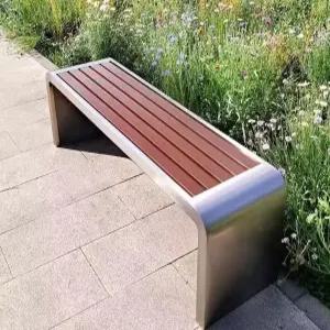 공원의자 야외 평벤치 벤치 테라스 스텐 등벤치 카페