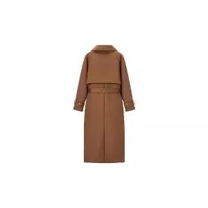 와칸다 여성 여친 코트 트렌치 가을 더블 칼라 롱 점퍼 KKE3