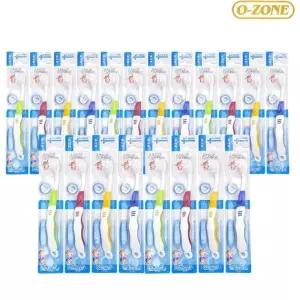 오죤 주니어 아동 칫솔 초등학생 부드러운 미세모 20개입