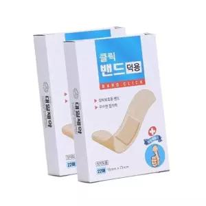 표준형 상처 밴드 22매 2P 상비약 소독 치료 반창고