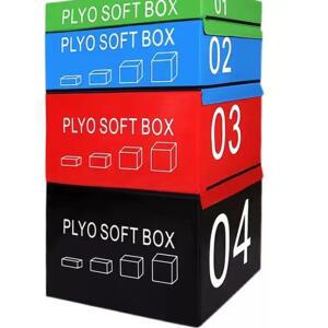 헬스 크로스핏 스텝 소프트박스 훈련 점프 무술 플라이오