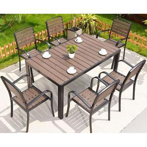 야외용 테이블 나무 평벤치 레트로 편의점 야외 테이블