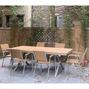 의자 세트 야외 펜션 카페 사각 식탁