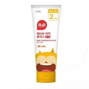 베이비 치약 2단계플러스 겔형 딸기향(60g)