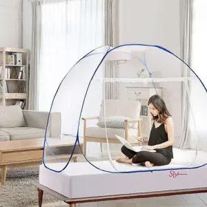 아기모기장 어린이 유아 침대 신생아 방충망 해충 차단mno236