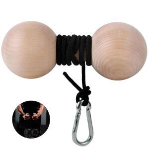 YCHLCHL 나무 롤러 블래스터 강화기 그립 운동기 손목 운동기 손가락 근력 팔뚝