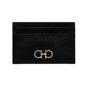 [페라가모] 간치니 카드 지갑/블랙/220007 742164