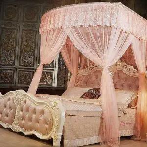 아기모기장 어린이 방충망 신생아 핑크 침대 유아 공주ijk244