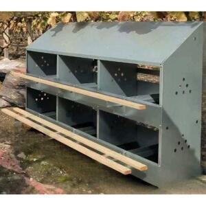 산란통 둥지 알낳는 야외 병아리 소형 밀짚 알통