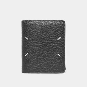 마르지엘라 26SS 스티치 넘버링 레더 지퍼 플랩 여성 반지갑 SA1UI0023 P4455 T8013