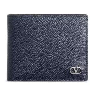 VLOGO 시그니처 그레인 가죽 반지갑 YP0AP3UAG M30