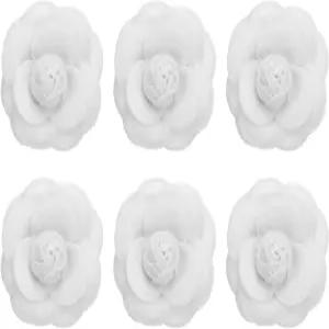 파티킬 리아 패브릭 핀 플라워 브로치 인조 꽃 여성용 천 웨딩 장식 액세서리 주얼리 선물