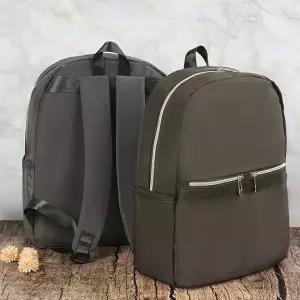 [하프클럽/]일상 백팩 여성 여행배낭 학생 데일리가방 골드지퍼